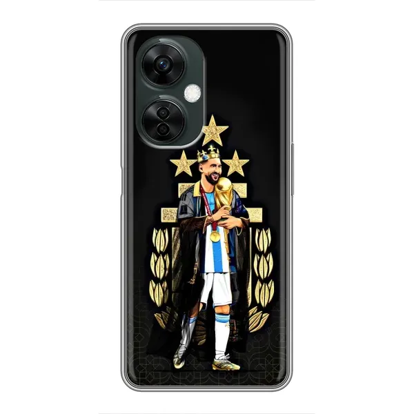 Чехол с рисунком «Месси король» для OnePlus Nord CE 3 Lite Чехол с рисунком «Месси король» для OnePlus Nord CE 3 Lite