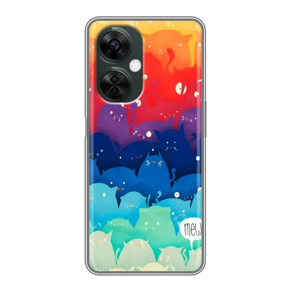 Чехол с рисунком «Mew» для OnePlus Nord CE 3 Lite