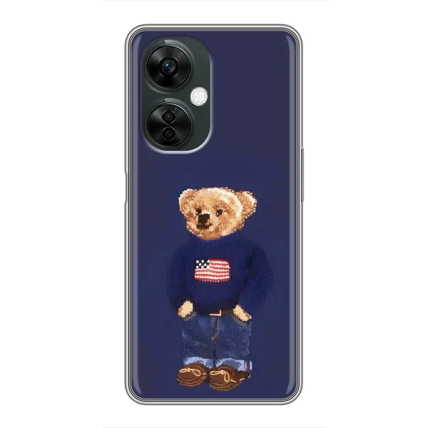 Чехол с рисунком «Мишка USA» для OnePlus Nord CE 3 Lite Чехол с рисунком «Мишка USA» для OnePlus Nord CE 3 Lite
