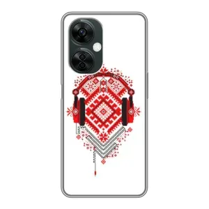 Силиконовый Чехол на OnePlus Nord CE 3 Lite с картинкой Вышиванки (Модная вышиванка)