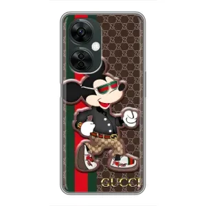 Чехлы Бренд GUCCI для OnePlus Nord CE 3 Lite (Маус Гуччи)