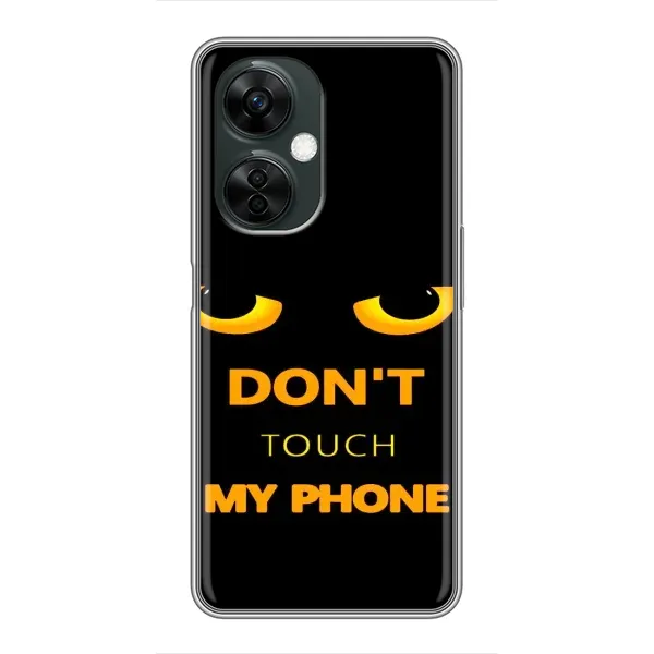 Чохол з малюнком «Не чіпай мій телефон» для OnePlus Nord CE 3 Lite Чохол з малюнком «Не чіпай мій телефон» для OnePlus Nord CE 3 Lite