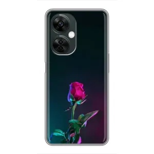 Чохли з принтом Троянд для OnePlus Nord CE 3 Lite (Нічна троянда)
