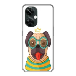 Бампер для OnePlus Nord CE 3 Lite с картинкой "Песики" (Собака Король)
