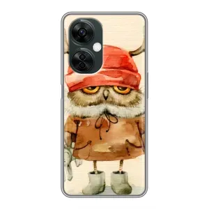 Чехлы с принтом СОВЫ для OnePlus Nord CE 3 Lite (Сова в шапке)