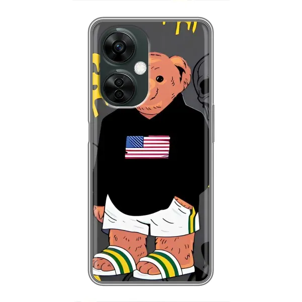 Чехол с рисунком «Teddy USA» для OnePlus Nord CE 3 Lite Чехол с рисунком «Teddy USA» для OnePlus Nord CE 3 Lite