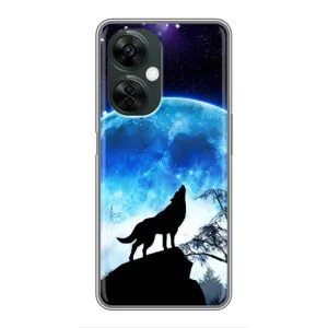 Чехол с Волком на OnePlus Nord CE 3 Lite (Воет на луну)