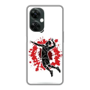 Чохли з прінтом Спортивна тематика для OnePlus Nord CE 3 Lite (Волейболіст)