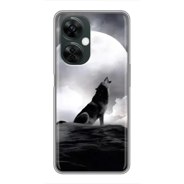 Чехол с рисунком «Волк и луна» для OnePlus Nord CE 3 Lite Чехол с рисунком «Волк и луна» для OnePlus Nord CE 3 Lite