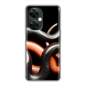 Чехлы с изображением разных животных для OnePlus Nord CE 3 Lite (Змея)
