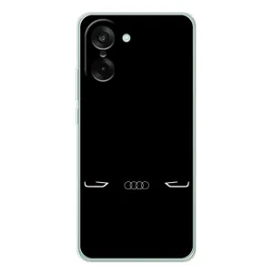 Силіконовий бампер з картинкою машини на OnePlus Nord CE 5 (Сілует Audi)