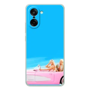 Силиконовый Чехол Барби Фильм на OnePlus Nord CE 5 (Барби и Кен)