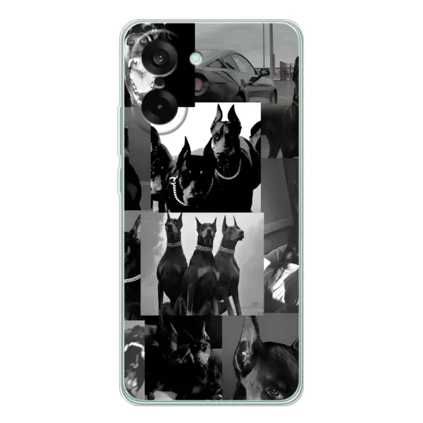 Чехол с рисунком «Коллаж Доберман» для OnePlus Nord CE 5 Чехол с рисунком «Коллаж Доберман» для OnePlus Nord CE 5