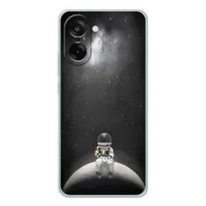 Силіконовый Чохол з принтом "Космонавти" на OnePlus Nord CE 5 (Космонавт романтик)