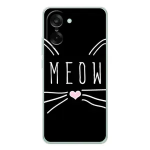 Бампер с изображением Котиков для Норд СЕ 5 (КОТИК MEOW)