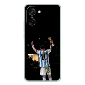 Чехлы Лео Месси Аргентина для OnePlus Nord CE 5 (Лео Чемпион)