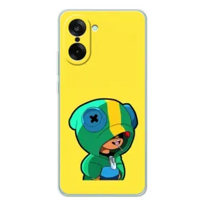 Чехол Бравл Старс для OnePlus Nord CE 5 (Леон (LEON))