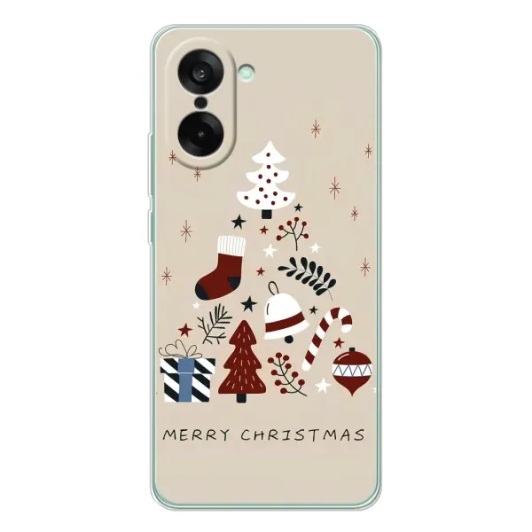 Чехол с рисунком «Merry Christmas» для OnePlus Nord CE 5 Чехол с рисунком «Merry Christmas» для OnePlus Nord CE 5