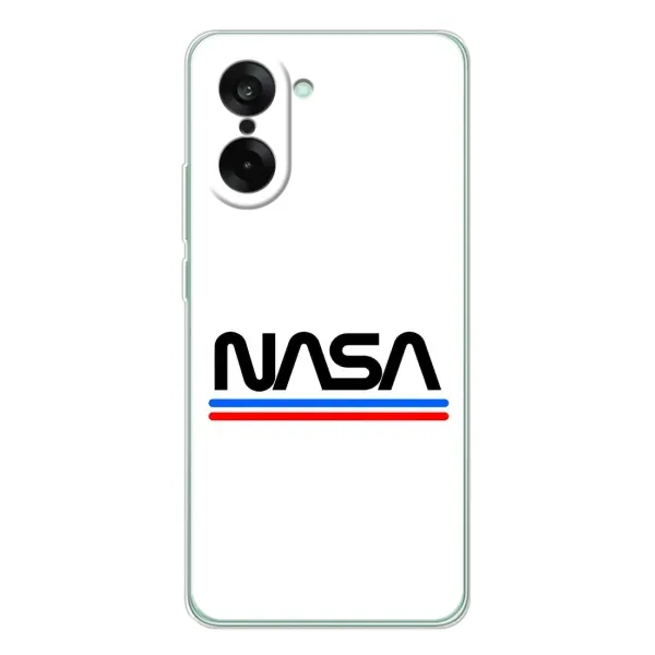 Чехол с рисунком «NASA на белом фоне» для OnePlus Nord CE 5 Чехол с рисунком «NASA на белом фоне» для OnePlus Nord CE 5