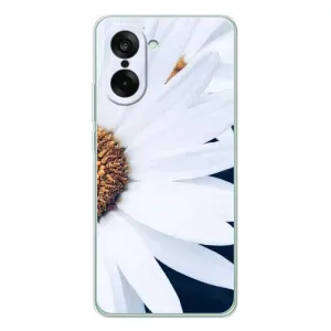 Чехол с ромашками на OnePlus Nord CE 5 (Пол ромашки)