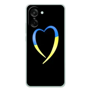 Силиконовый Чехол на OnePlus Nord CE 5 (Я-Украина) (Украинское сердце)