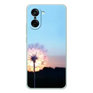 Силіконовий Чохол з кульбабками на OnePlus Nord CE 5 (Захід з кульбабкою)