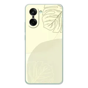 Чохол квітковий дизайн для OnePlus Nord CE 5 (Зелений фон)