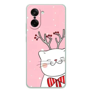 Чехол на тематику: Коты для OnePlus Nord CE 5 (Зимний кот)