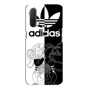 Чехол в стиле "Адидас" для ВанПлас Норд СЕ 5G (Adidas шнурки)