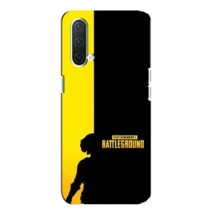 Чохол (TPU) з картинкою "Лого Пабг" на ВанПлас Норд СЕ 5G (Battlegrounds)