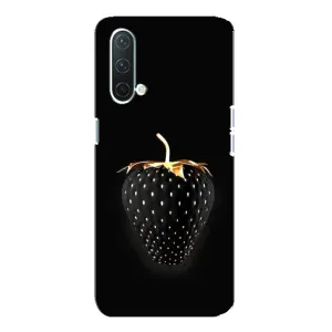 Чехол с изображением вкусной еды для OnePlus Nord CE 5G (Чёрная клубника)