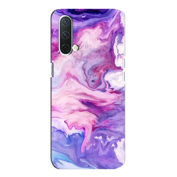 Чехол с рисунком «Фиолетовый мрамор» для OnePlus Nord CE 5G Чехол с рисунком «Фиолетовый мрамор» для OnePlus Nord CE 5G