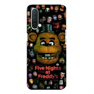 Чехлы Пять ночей с Фредди для ВанПлас Норд СЕ 5G (Freddy)