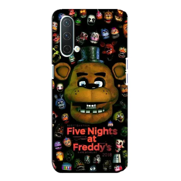 Чехол с рисунком «Freddy» для OnePlus Nord CE 5G