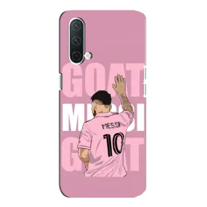 Чехлы Лео Месси в Майами на OnePlus Nord CE 5G (GOAT MESSI)