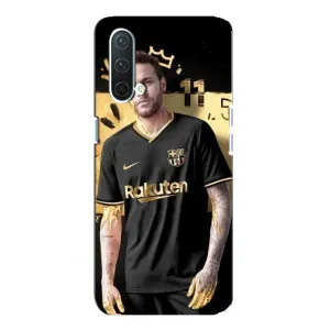 Силиконовый Чехол OnePlus Nord CE 5G (Gold Neymar)