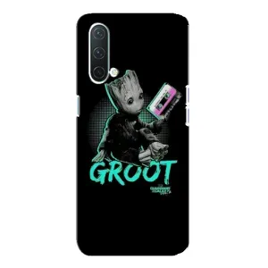 Чохол Супергерої Марвел на ВанПлас Норд СЕ 5G (Groot)