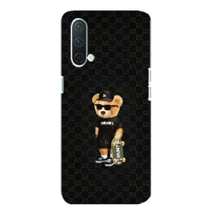 Чехлы Мишка Тедди для ВанПлас Норд СЕ 5G (GUCCI Teddy)