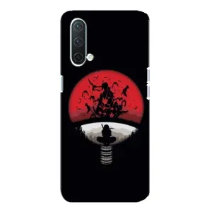 Чехлы с картинкой Итачи Учиха на OnePlus Nord CE 5G (Итачи на черном)