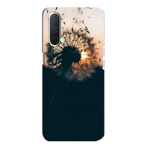 Силиконовый Чехол с одуванчиками на OnePlus Nord CE 5G (Красивый одуванчик)
