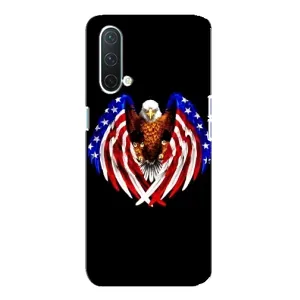 Чохол Прапор USA для OnePlus Nord CE 5G (Крила США)