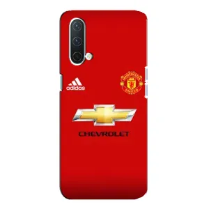Силиконовые Чехлы принт Футбол на OnePlus Nord CE 5G (Man United)