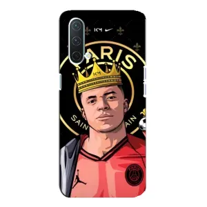 Чохол (TPU) з Футболістом на OnePlus Nord CE 5G (Mbappe King)