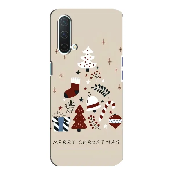 Чехол с рисунком «Merry Christmas» для OnePlus Nord CE 5G Чехол с рисунком «Merry Christmas» для OnePlus Nord CE 5G
