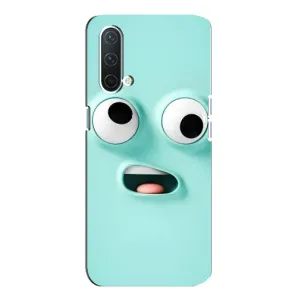 Силиконовые Чехлы (смешные стикеры) для OnePlus Nord CE 5G (Забавное мятное лицо)