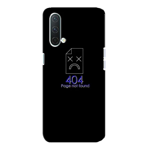 Чохол з малюнком «Помилка 404» для OnePlus Nord CE 5G Чохол з малюнком «Помилка 404» для OnePlus Nord CE 5G