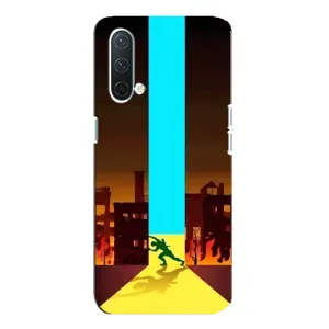 Чехол с Украинской символикой на ВанПлас Норд СЕ 5G (Освобождение)