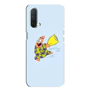 Чехлы с Патриком на OnePlus Nord CE 5G (Патрик с подушкой)