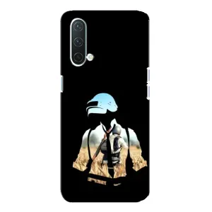 Чохол з картинкою "Герой Pubg" на OnePlus Nord CE 5G (Пубг мен)