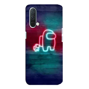 Чохол "Амонг Ас" для ВанПлас Норд СЕ 5G (З вихованцем)